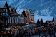Christmas mountains