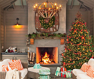 Holiday scene