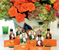 Festive place card holders