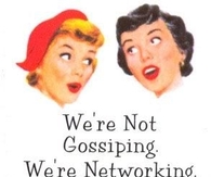 were not gossiping