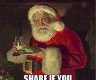 Share if you believe in santa claus