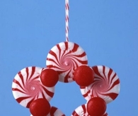 Peppermint ornaments