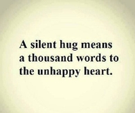 A silent hug