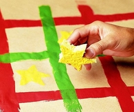 Homemade christmas wrapping paper