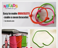 Easy to Make Bracelets - Make A Neon Bracelet