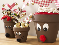 Reindeer Pots