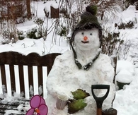 Unique Snowman
