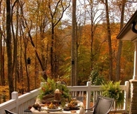 Autumn Dining Outdoors
