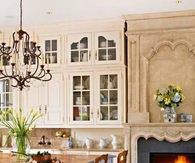 Beautiful Kitchen with Fireplace