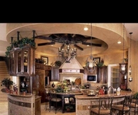 Kitchen With Surround Countertops