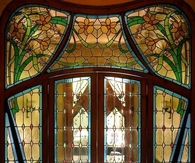 Stained Glass Doors