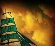 Dramatic Sailboat