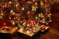 Christmas decorated tree