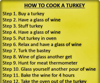 how to cook a turkey
