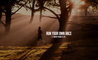 Run your own race