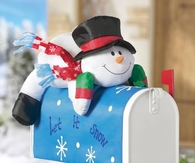 Snowman Mailbox