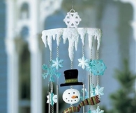 Snowman Wind Chime