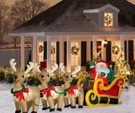 Santa and his Sleigh 