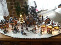 Mini Christmas Village