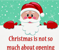 Christmas is opening hearts