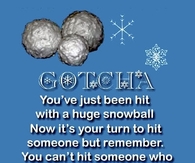 Gotcha Snow Ball Fight