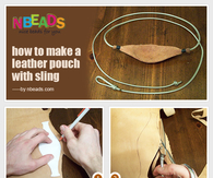 How to Make A Leather Pouch with Sling