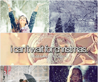 I cant wait for christmas