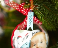 Time capsule ornament
