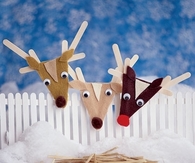 Rudolph holiday ornaments