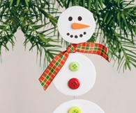 Dangling snowman