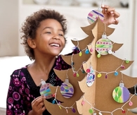Shipping box tree