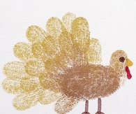 Turkey place card