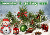 December is getting near