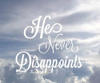 He never disappoints