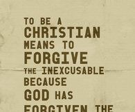 To be a christian