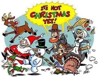 its not christmas yet