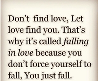 Dont Find Love
