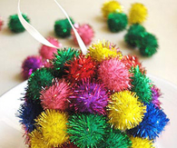 Pom Pom Ornament