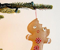 Broken gingerbread man