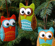 Owl ornaments