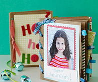 Lunch bag scrap book