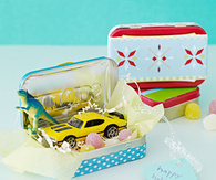 Tin treasure boxes