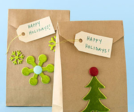 Brown goody bags