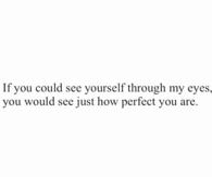 How Perfect You Are