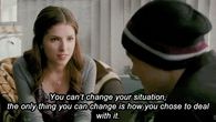 You can't change your situation