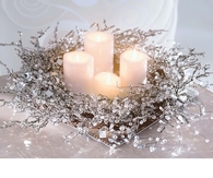 Silver decorations