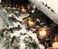 Christmas candles