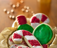 Christmas cookie tin