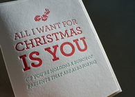 All I want for Christmas
