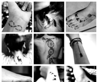 Tattoo collage